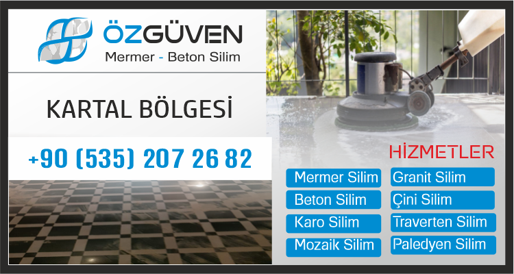 Kartal Mermer Silim Beton Silim Mozaik Silimi