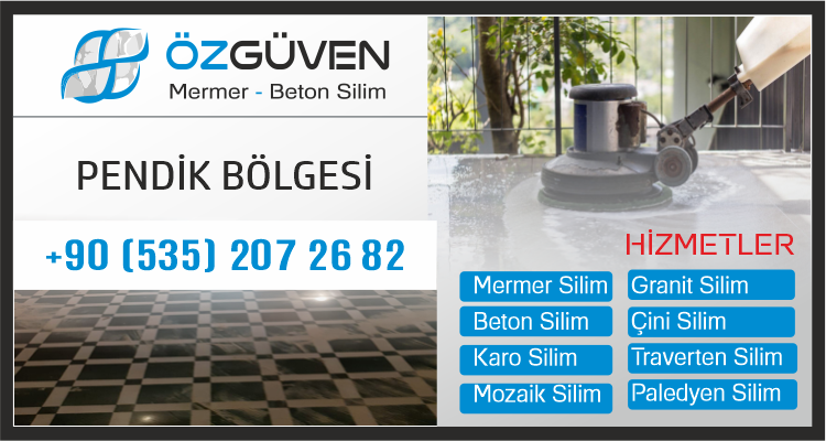 Pendik Mermer Silim Beton Silim Mozaik Silimi