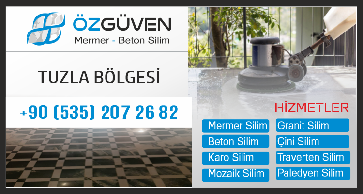 Tuzla Mermer Silim Beton Silim Mozaik Silimi